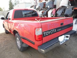 1997 TOYOTA T100 SR5 RED EXTRA CAB 3.4L MT 2WD Z17878